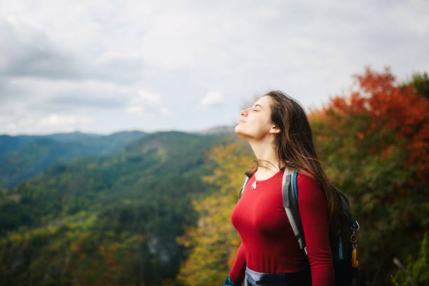 istock Breathe the fresh mountain air. 1361485336