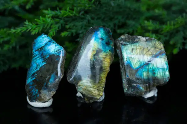 labradorite mineral specimen stone rock geology gem crystal