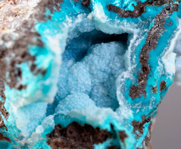 chrysocolla, mineral espécime de pedra pedra de pedra gem gem crystal - rock malachite rough crystal - fotografias e filmes do acervo