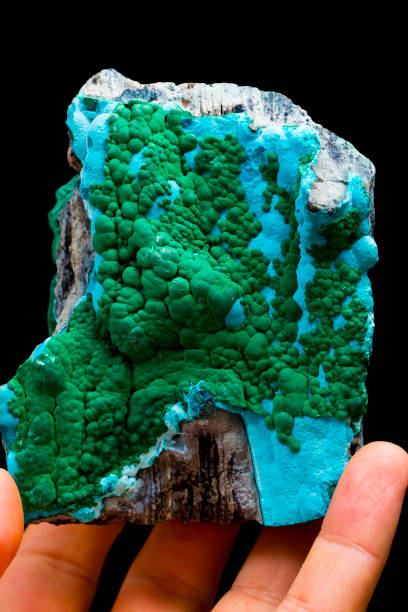 istock Chrysocolla, mineral specimen stone rock geology gem crystal 1361491878