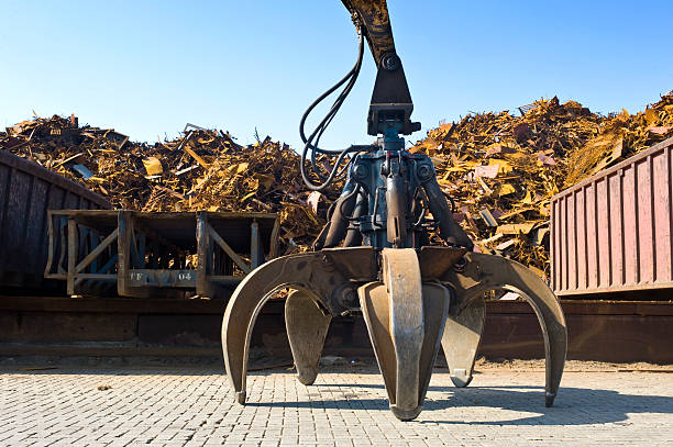 Scrap Heap Claw stock photo