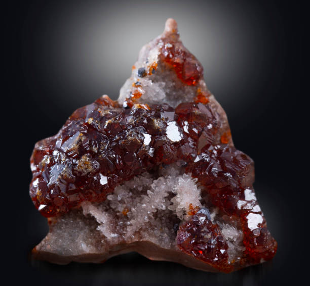 istock garnet mineral specimen stone rock geology gem crystal 1361498644