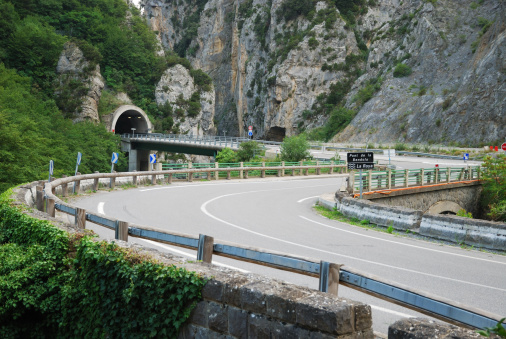 Tunnels on freeway