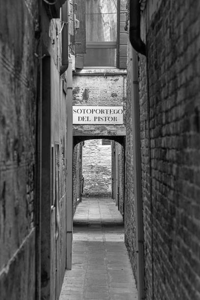 istock A typycal street in Venice 1361509020