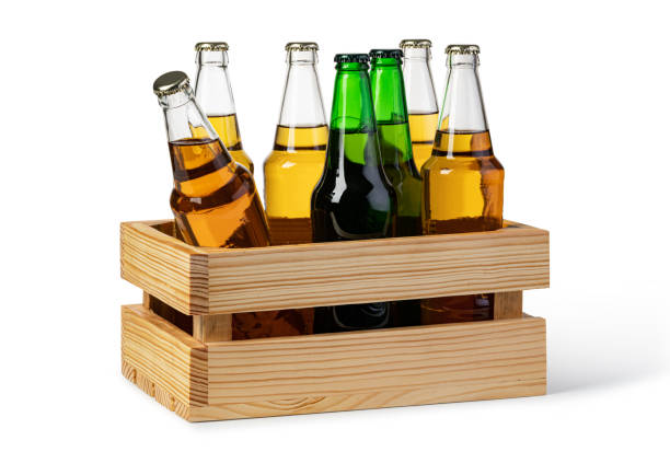 istock Beer wooden box 1361510269