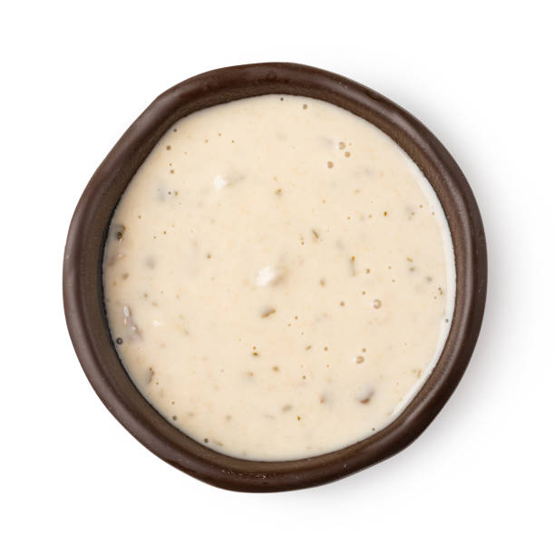 istock Bowl with mushrooms sauce 1361510351