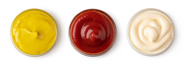 istock set of bowl with sauce 1361510485