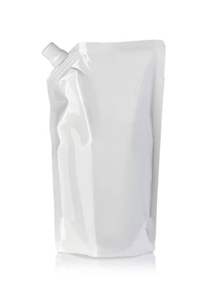 istock Blank packaging aluminium foil pouch 1361510628