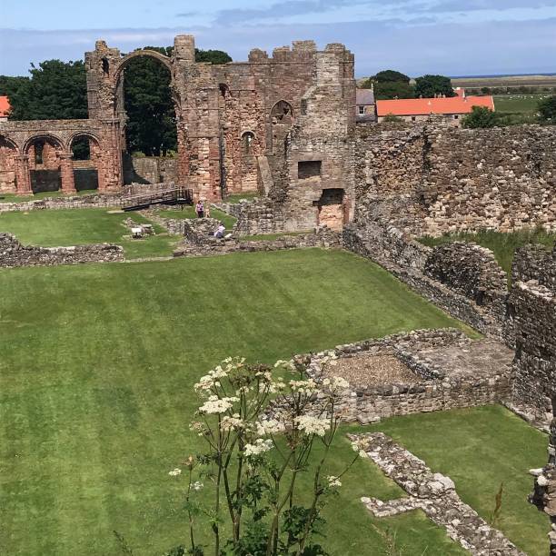 Lindisfarne Priory, Northumberland, England