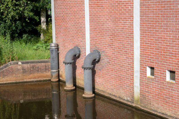 Under Drainage Building At Amsterdam The Netherlands 2-6-2020