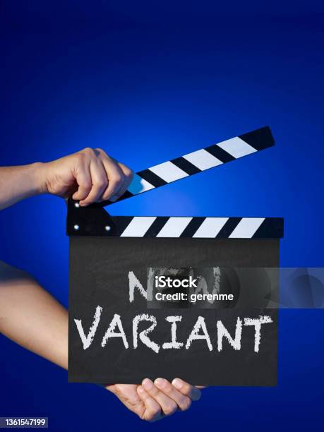 New Variant Stock Photo - Download Image Now - Clapboard, Director, Film Slate