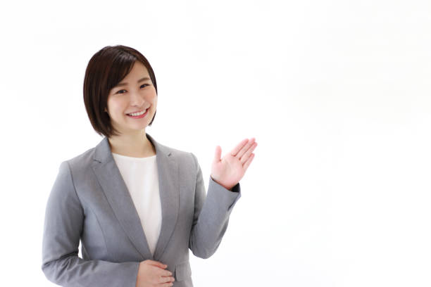 istock Smile female employee 1361548220