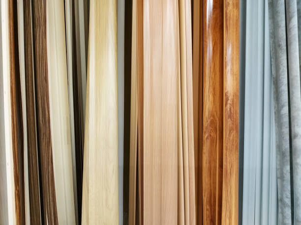 istock Artistic wooden background from different types of wood. Copy space for text. 1361555263