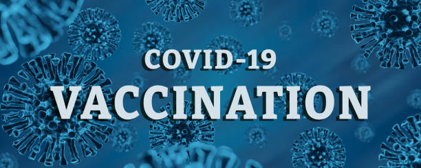 istock Text vaccination covid-19 from coronavirus. Vaccine concept 1361564257