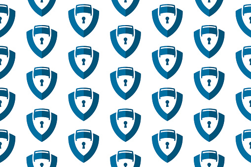 Security Solutions Seamless Pattern Design Vector Pattern Template ...