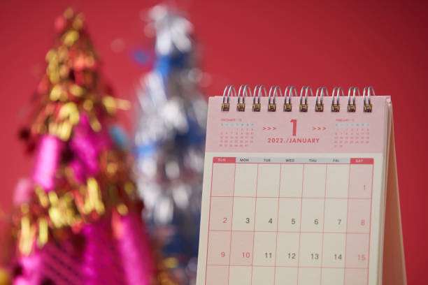 istock party hat and desk calendar 1361581004