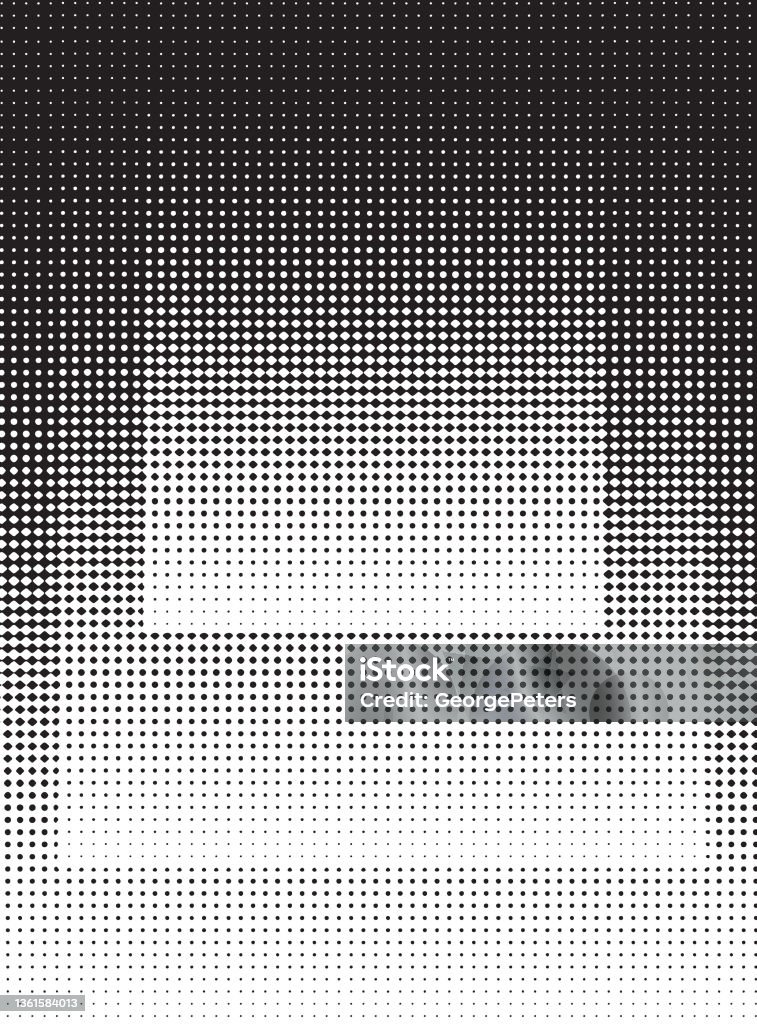 Half Ton Pattern Half Tone Pattern Background With Multilayered Effect Stock ...