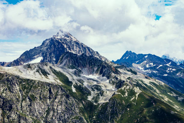 istock The Caucasus Mountains. Mountain peaks in summer. 1361597038