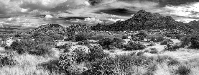 McDowell Sonoran Conservancy Tom's Thumb Trailhead in Scottsdale, Arizona