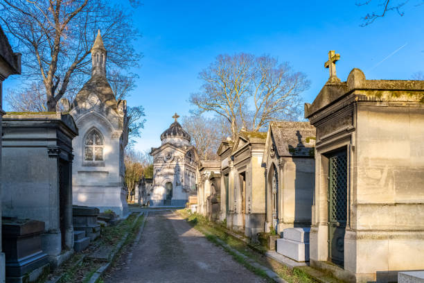 Paris, the Pere-Lachaise cemetery