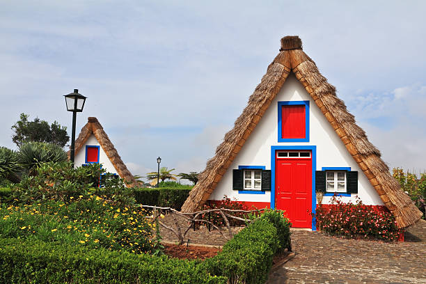 istock Two charming rural houses 136160484