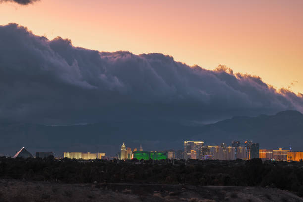 istock Las Vegas under winter storm 1361606786