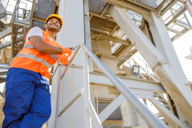 istock African male engineer inspecting site at construction plant 1361611121