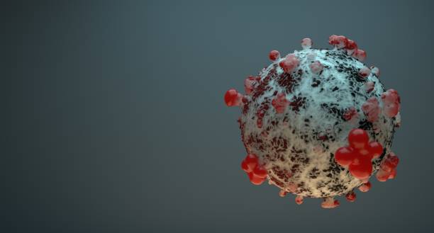 istock Omicron Variant, Coronavirus, SARS-CoV-2 Delta variant, Biological Cell 1361618796
