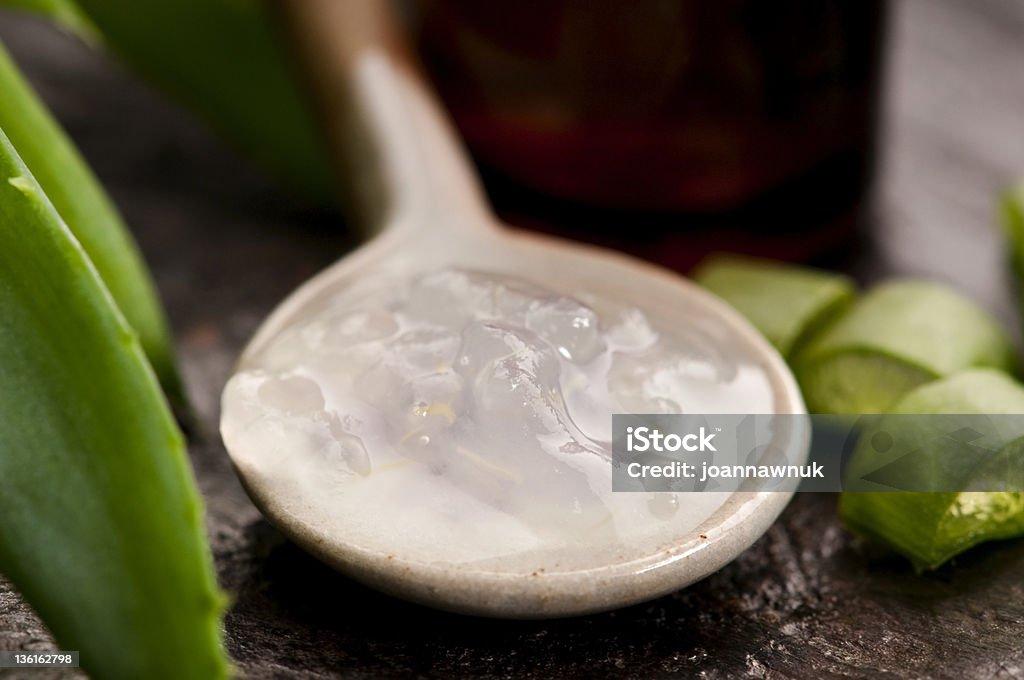 aloe vera juice with fresh leaves Aloe Stock Photo