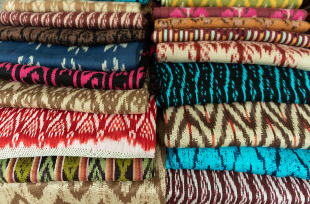 istock Handmade scarves from Ecuador 1361630006