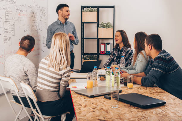istock Group of people in the office 1361638263
