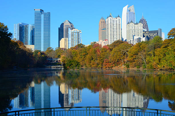 istock Atlanta Georgia Skyline 136163984