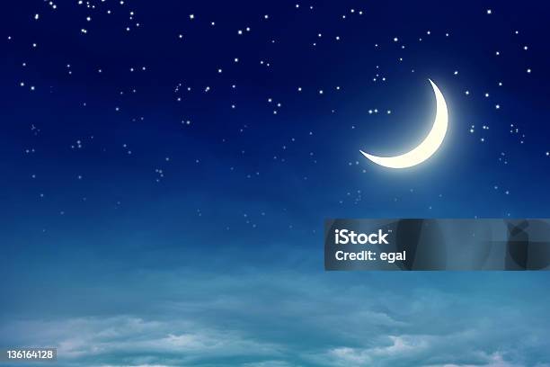 Nightly Sky Stock Photo - Download Image Now - Astrology, Astronomy, Black Color