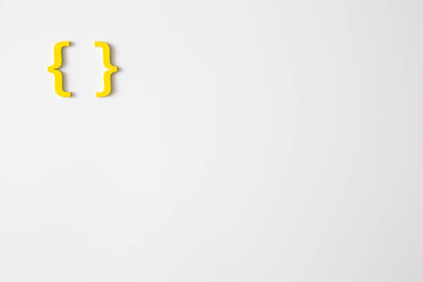 Yellow wooden symbol \