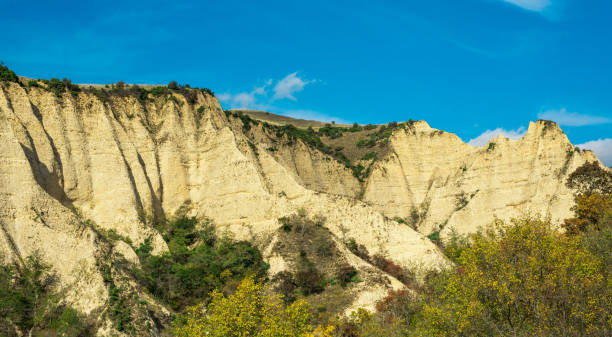 istock View of Melnik town with sand pyramids, Bulgaria 1361680816
