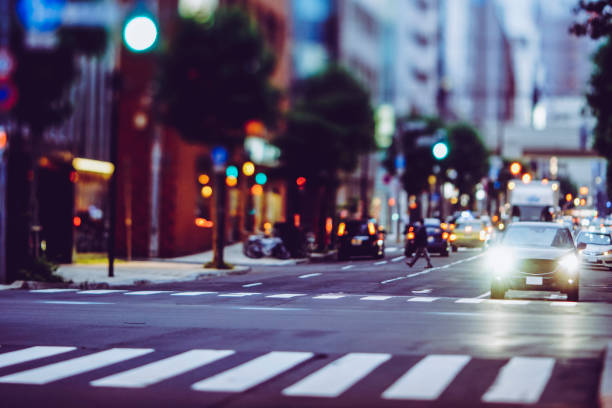 istock blur image of traffic on night time 1361682634