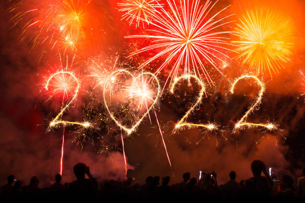 istock 2022 written with fireworks as a background 1361709927