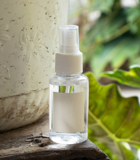istock Product bottle mockup. Spray bottle. Blank label 1361714924