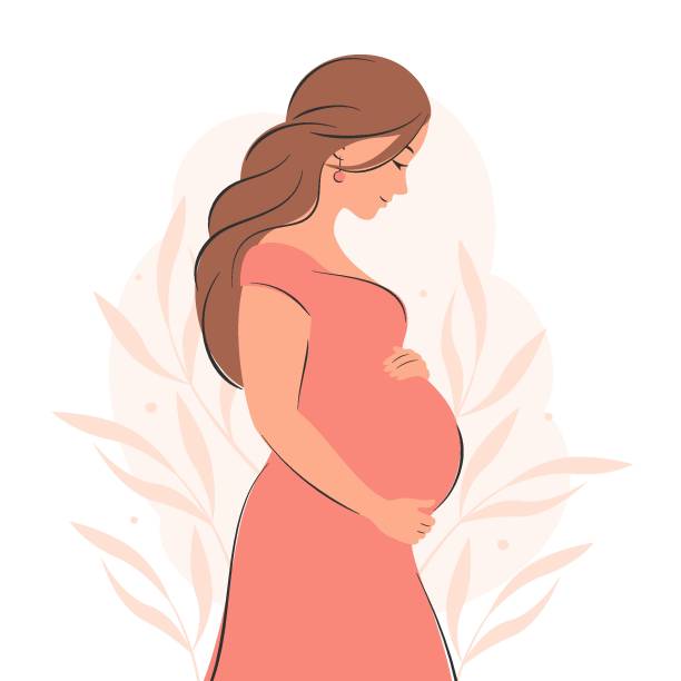 Pregnant Woman 011 Stock Illustration - Download Image Now - Pregnant, One Woman Only, Women - iStock Pregnant Woman 011 Stock Illustration - Download Image Now - Pregnant, One Woman Only, Women - iStock