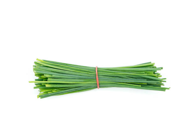 istock chives isolated on white background top view 1361721717