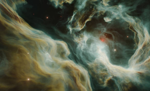 istock Night sky with stars and nebula 1361723386