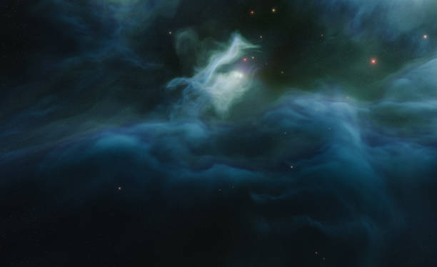 istock Night sky with stars and nebula 1361723585