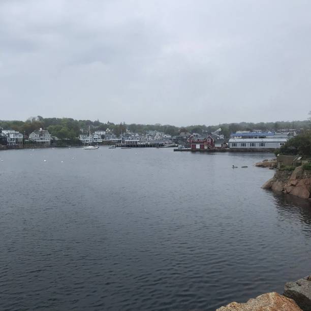 istock Rockport, Massachusetts on a rainy day in May 1361723615