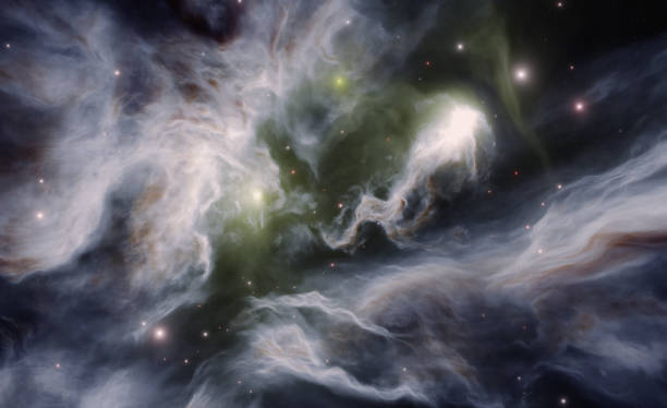 istock Night sky with stars and nebula 1361723638