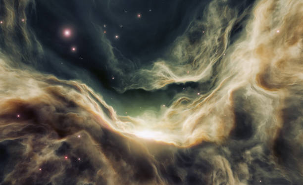 istock Night sky with stars and nebula 1361723660