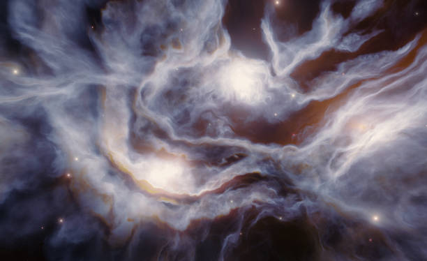 istock Night sky with stars and nebula 1361723662