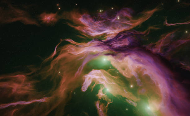istock Night sky with stars and nebula 1361723781