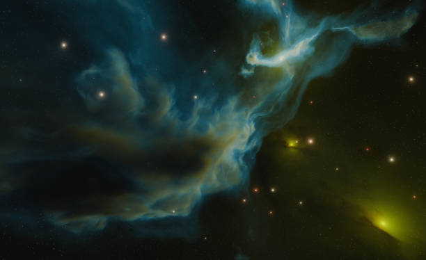 istock Night sky with stars and nebula 1361723855