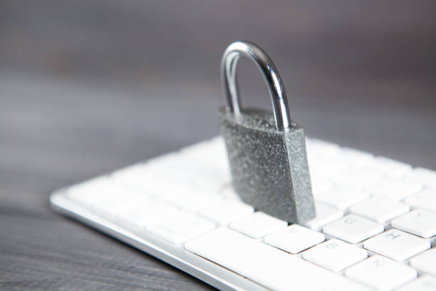 istock metal lock on the keyboard 1361725297
