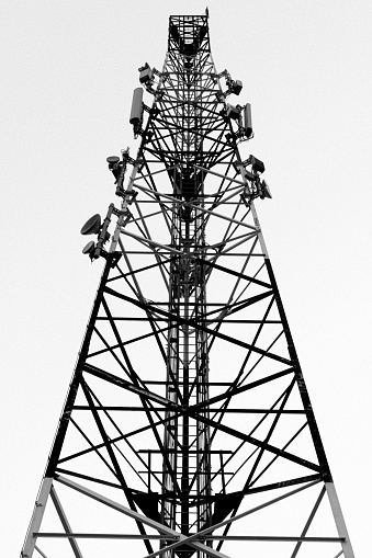 Base station in Black and White